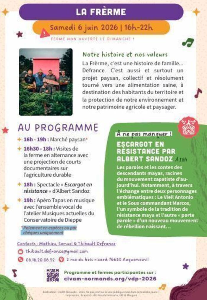 CIVAM Vachement dépaysant - La Frèrme