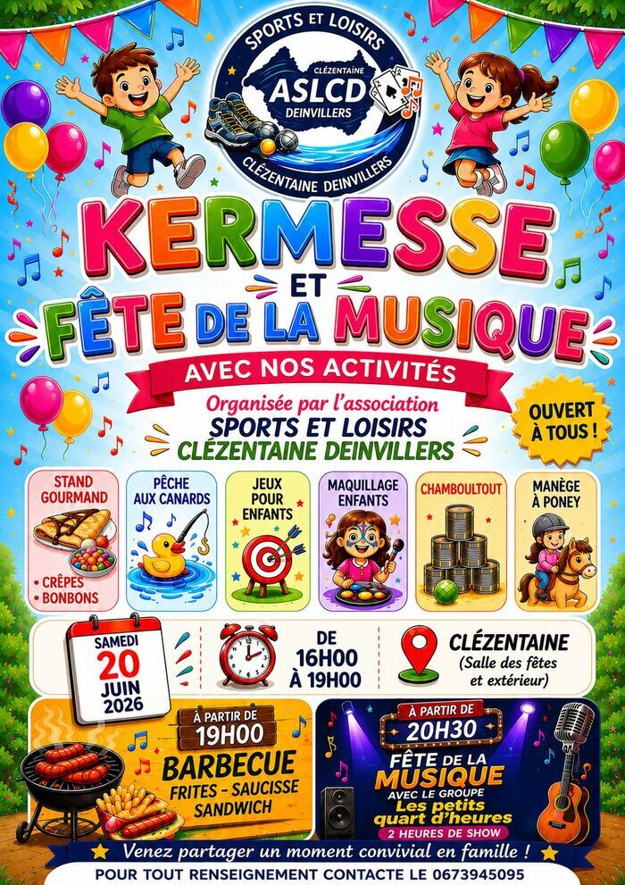 Kermesse et fête de la musique