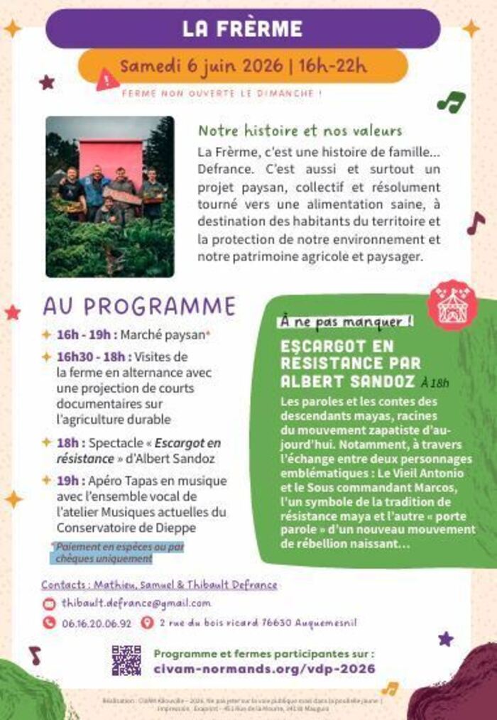 CIVAM Vachement dépaysant - La Frèrme