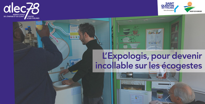 Vernissage convivial de l'Expologis et atelier pour devenir incollable sur les écogestes - Tout public