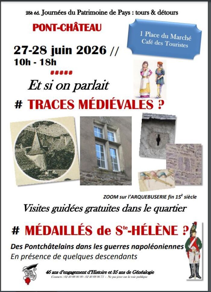 Et si on parlait #TRACES MÉDIÉVALES ? #MÉDAILLÉS de Ste-HÉLÈNE ?