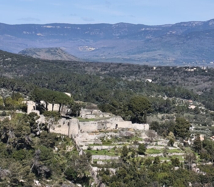 Visite des jardins du château des Guilhem