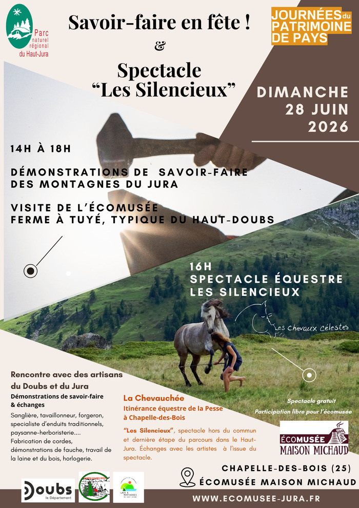 Savoir-faire en fête & Spectacle "Les Silencieux" / La Chevauchée