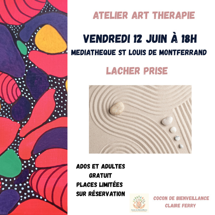 Atelier d'art thérapie avec Cocon de bienveillance