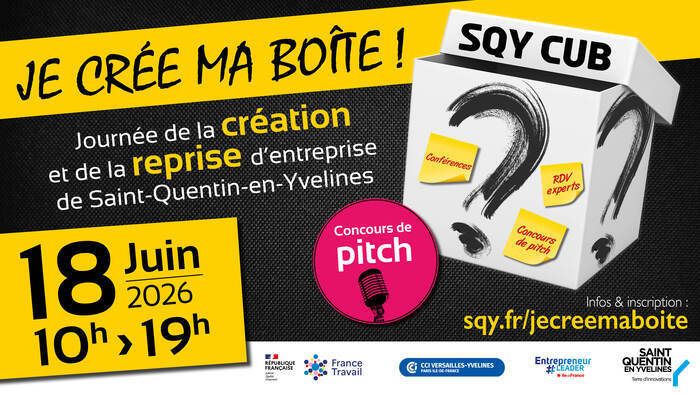 Journée de la création et de la reprise d'entreprise de Saint-Quentin-en-Yvelines
