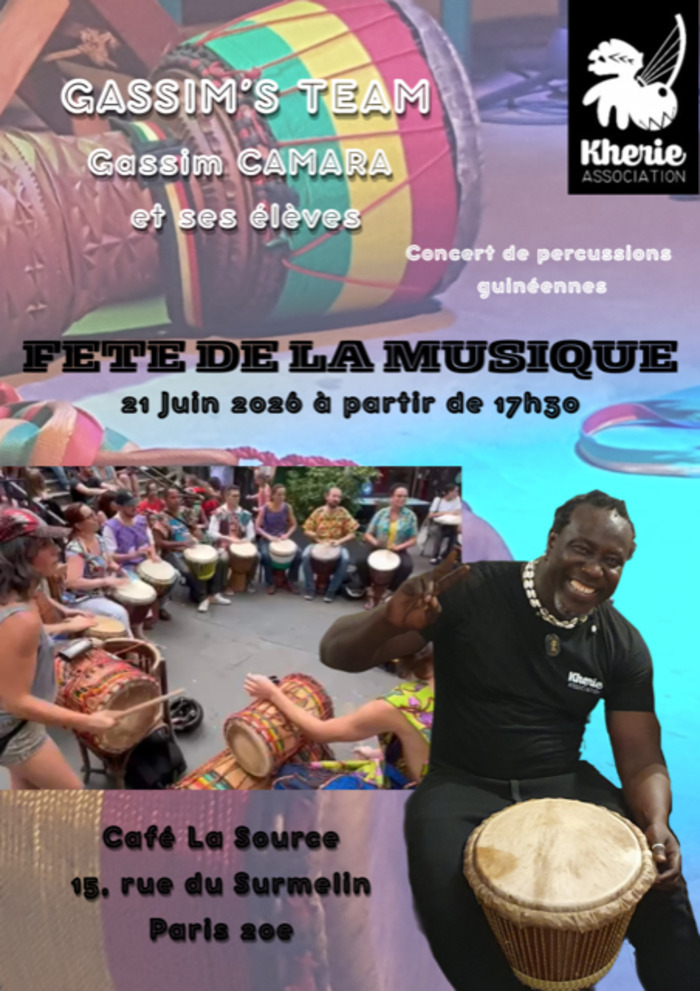 Gassim's Team - Percussions de Guinée