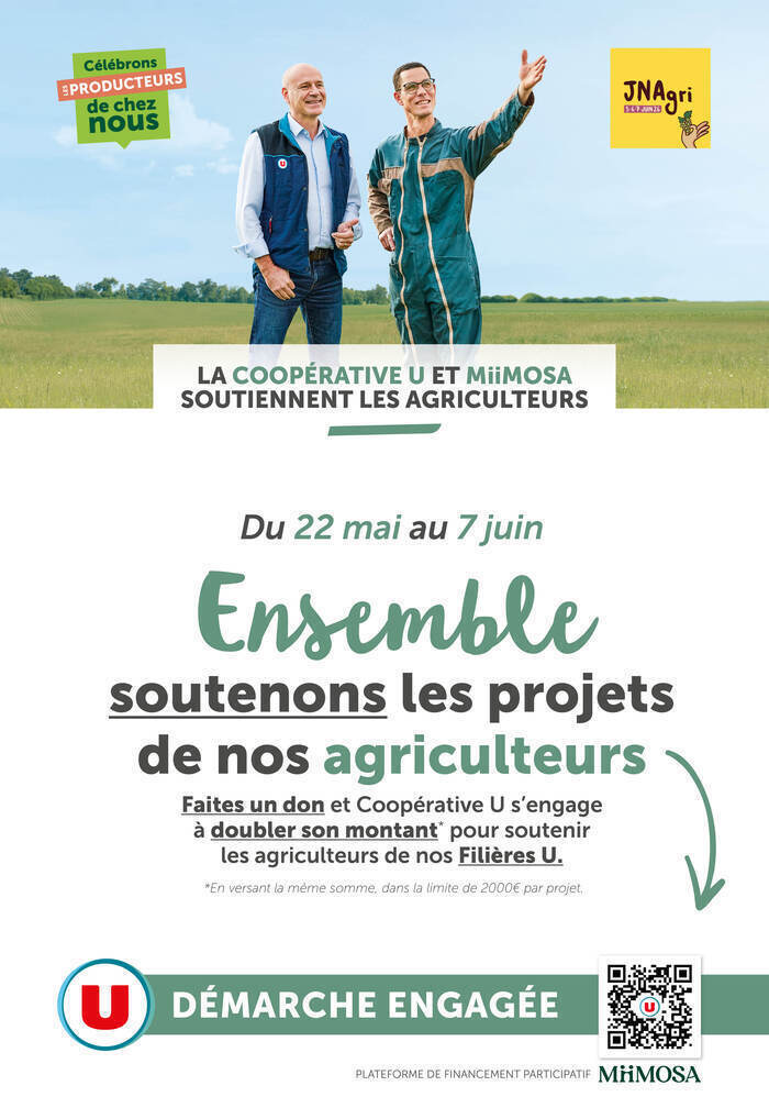 Célébrons les Producteurs de chez Nous au U EXPRESS PARIS CHEMIN VERT