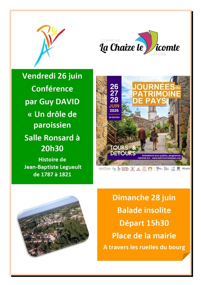 Un drôle de paroissien - Conférence