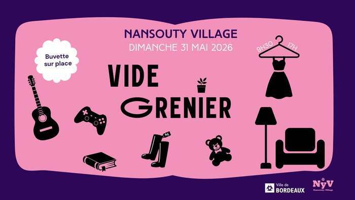 Vide-grenier Nansouty Village 31 Mai 2026