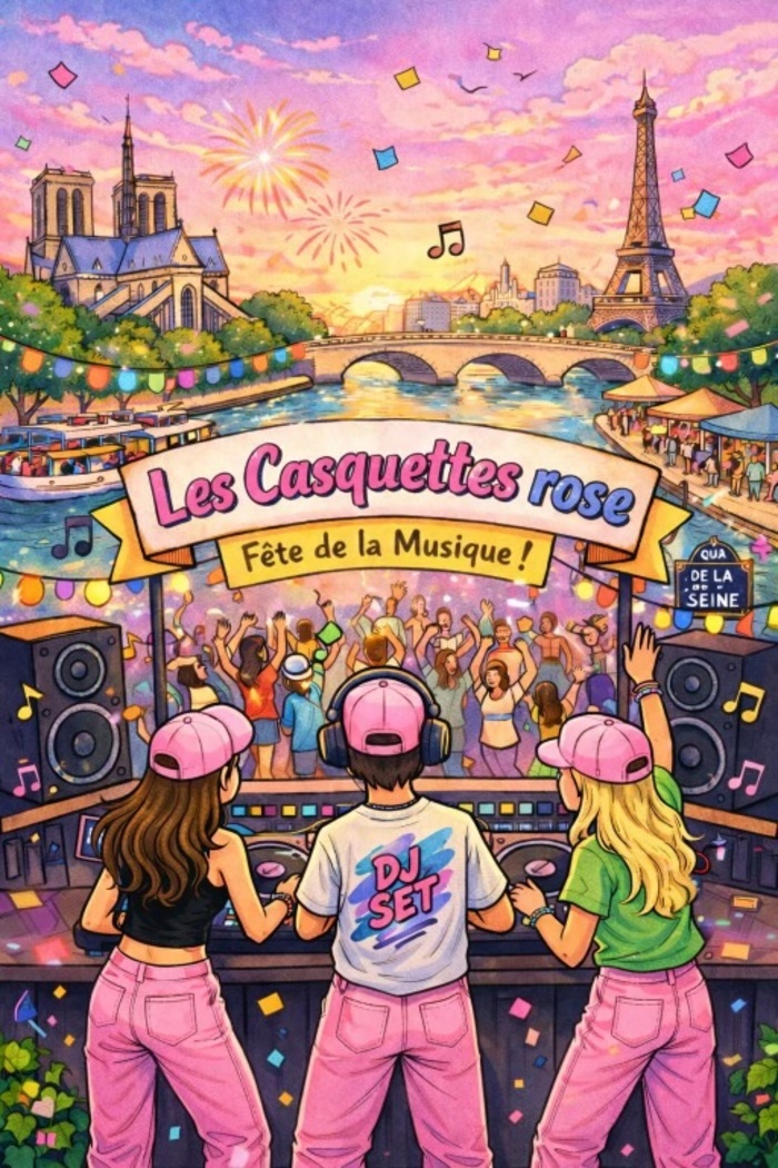 Les Casquettes Rose