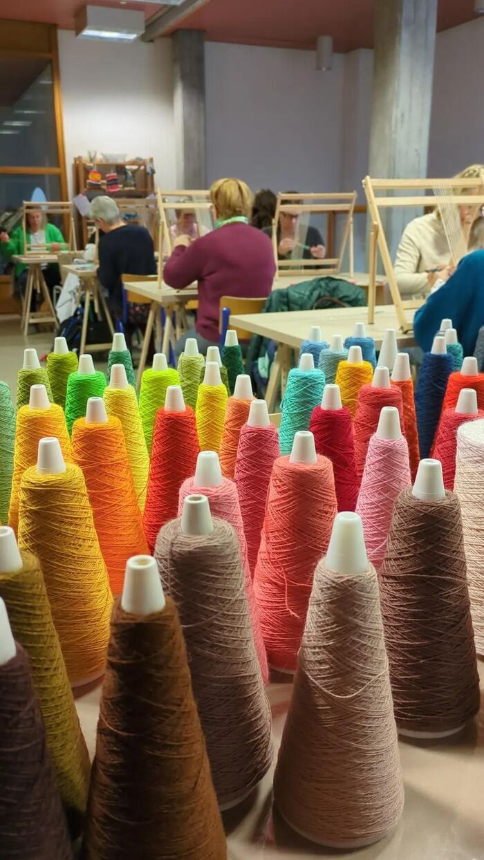 OPEN ÉCOMUSÉE | Atelier de tapisserie avec Une pâquerette dans les cheveux