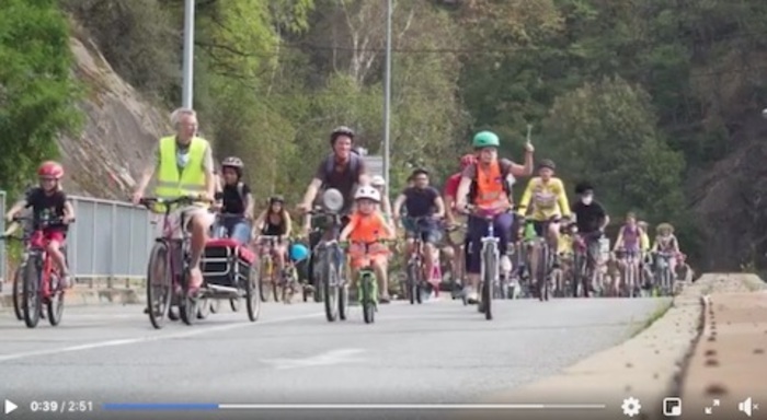Véloparade des 3 vallées de Savigny à Chazay d'Azergues