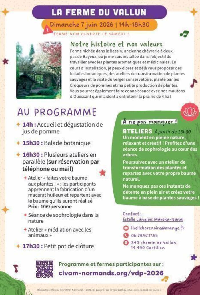 CIVAM Vachement dépaysant - La ferme du Vallun