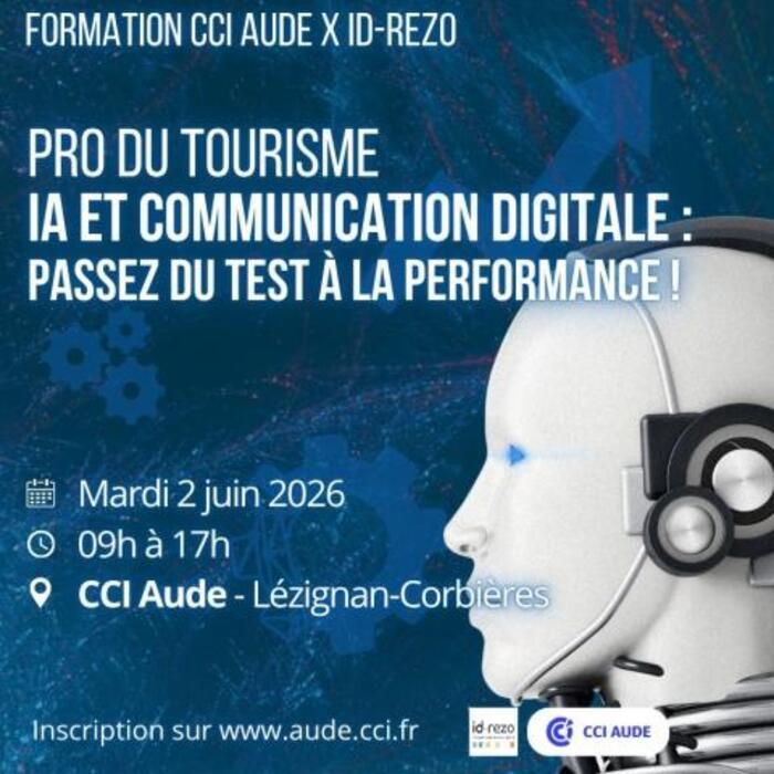 Pro du tourisme : IA et communication digitale, passez du test à la performance !