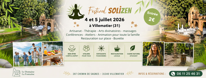 FESTIVAL SOLIZEN AU DOMAINE LA FONTAINE