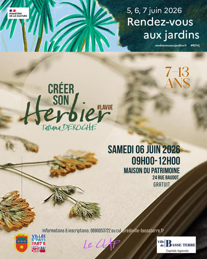CRÉER SON HERBIER
