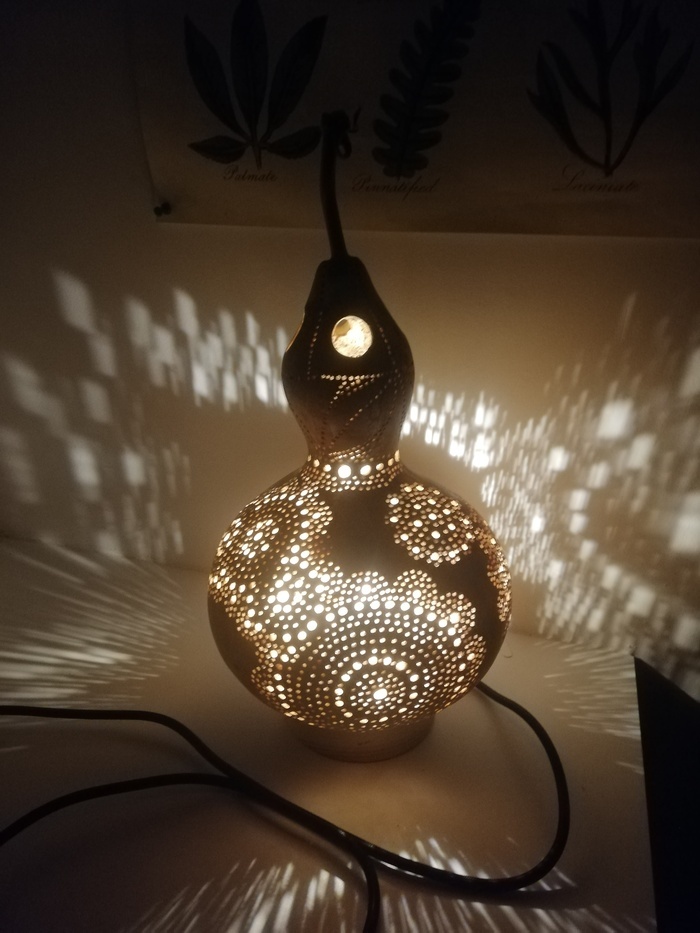 Atelier "Calebasse en lumière"