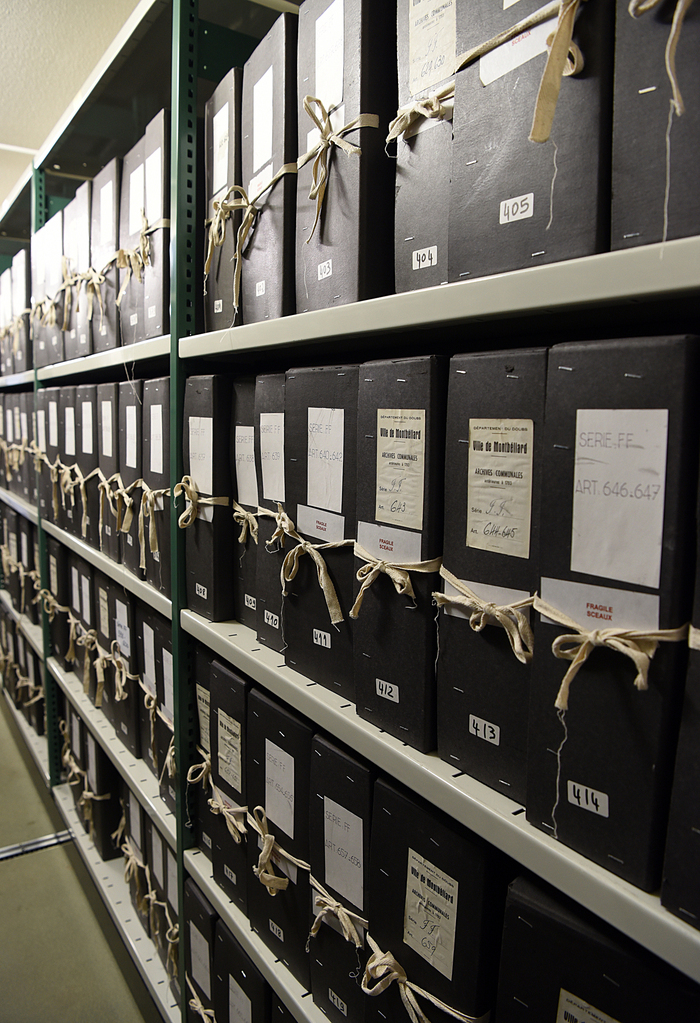 Visite des Archives Municipales de Montbéliard