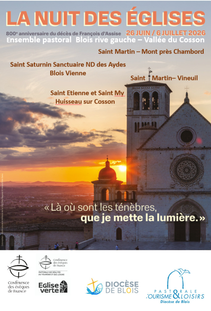 Eglise Saint Etienne et Saint My (Blois rive gauche-Vallée du Cosson) , Huisseau sur Cosson