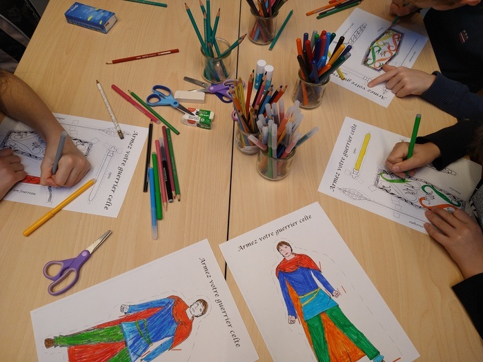 Atelier 7-107 ans "Beaux Gaulois"