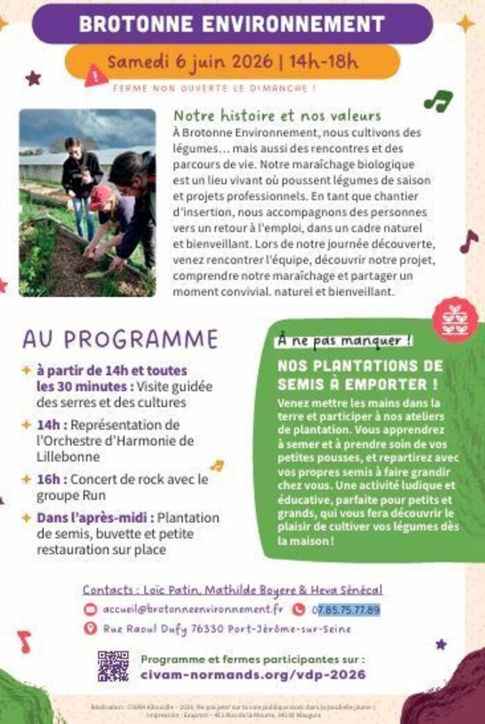 CIVAM Vachement dépaysant - Brotonne environnement