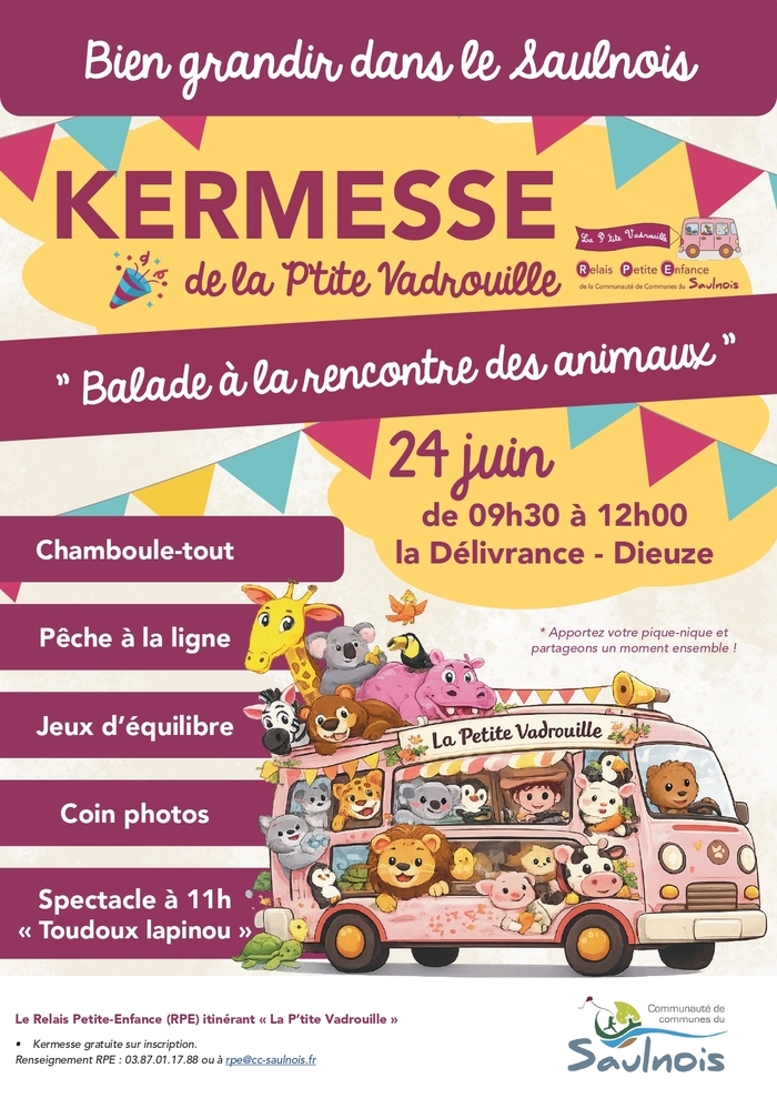 Kermesse de la P'tite Vadrouille !!!