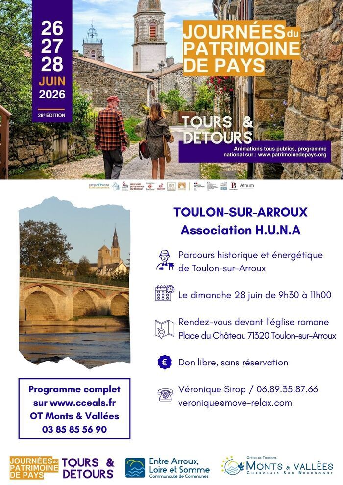 Découverte de Toulon-sur-Arroux