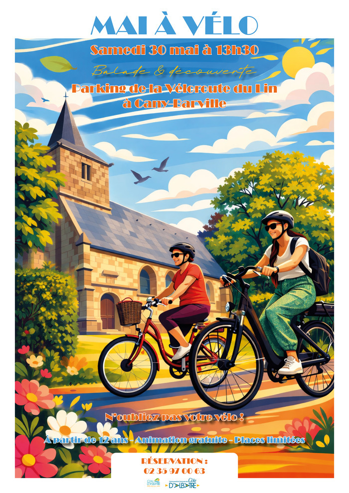 Balade accompagnée à vélo, Cany-Barville