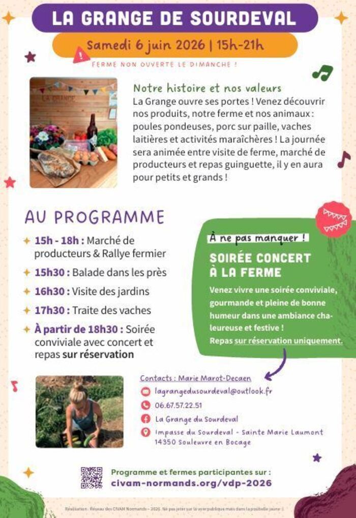 CIVAM Vachement dépaysant - La grange du Sourdeval