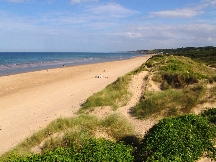 Balade entre terre et mer à la découverte du site d'Omaha Beach