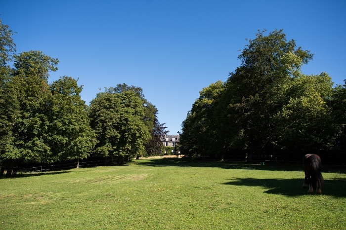 Promenade du parc du château de Chazoux