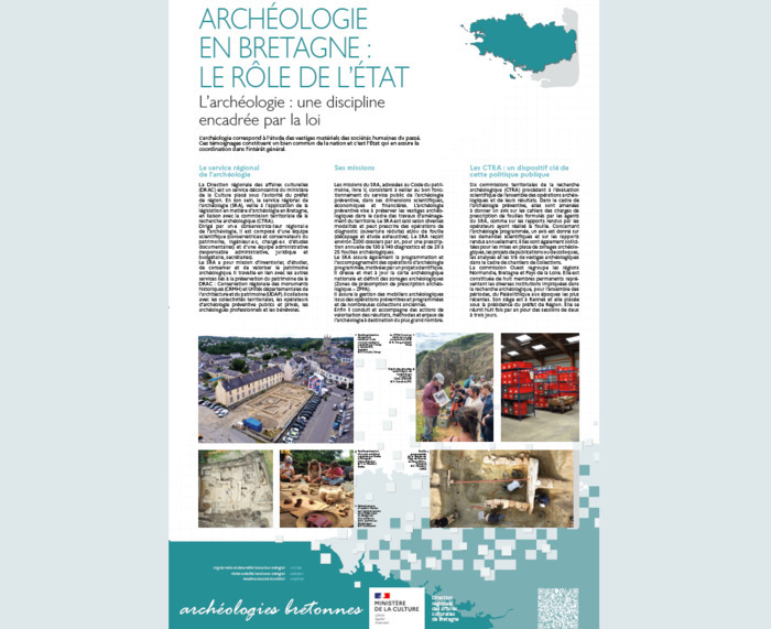Exposition SRA : L'archéologie en Bretagne