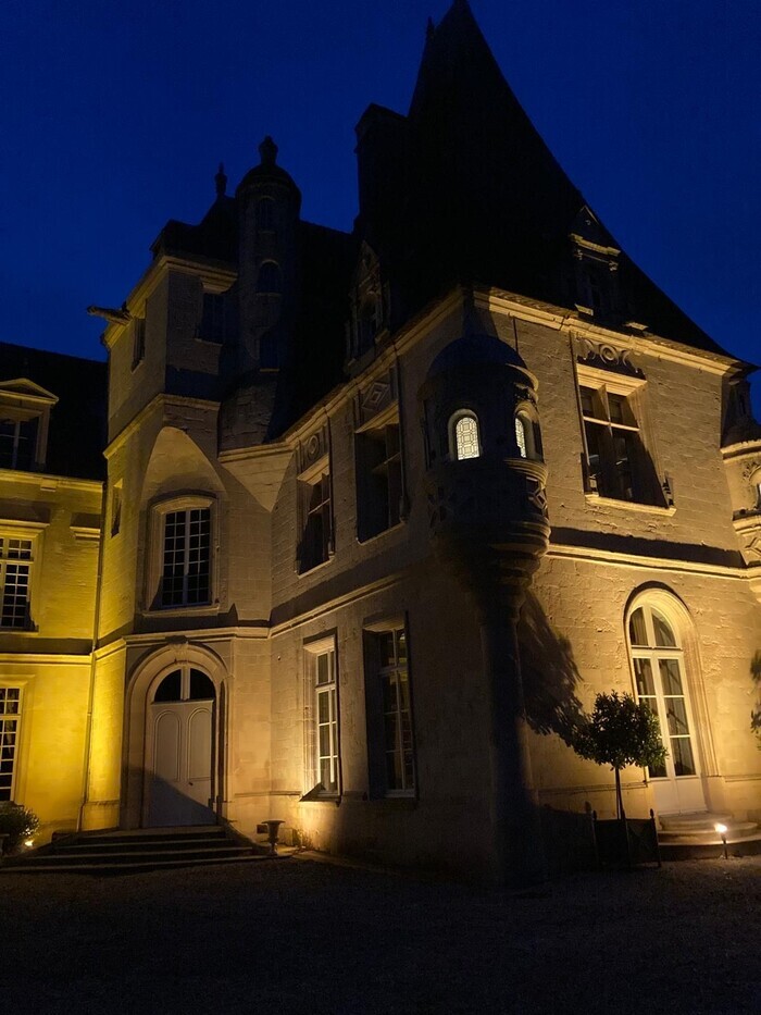Illumination et concert au Château de Lion-sur-Mer