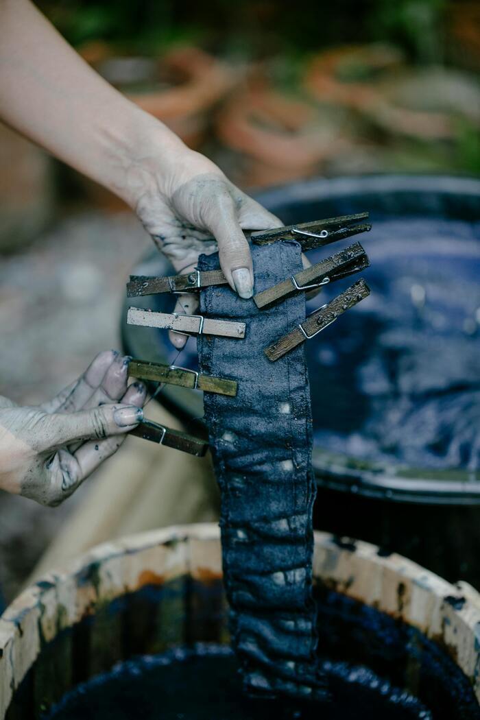Atelier de teinture végétale