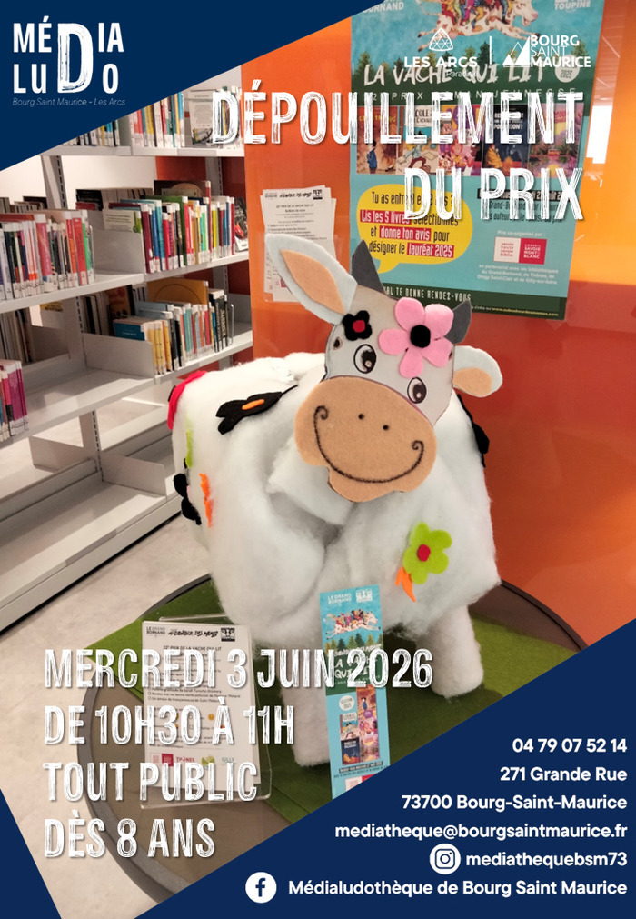 Dépouillement du Prix de La Vache Qui Lit 2026