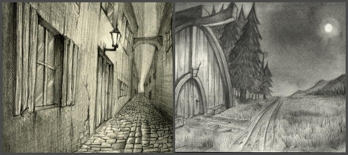 Stage : Créer un paysage au graphite