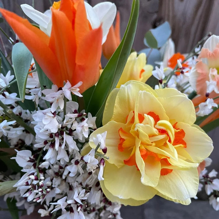 Atelier floral au jardin de Glycine