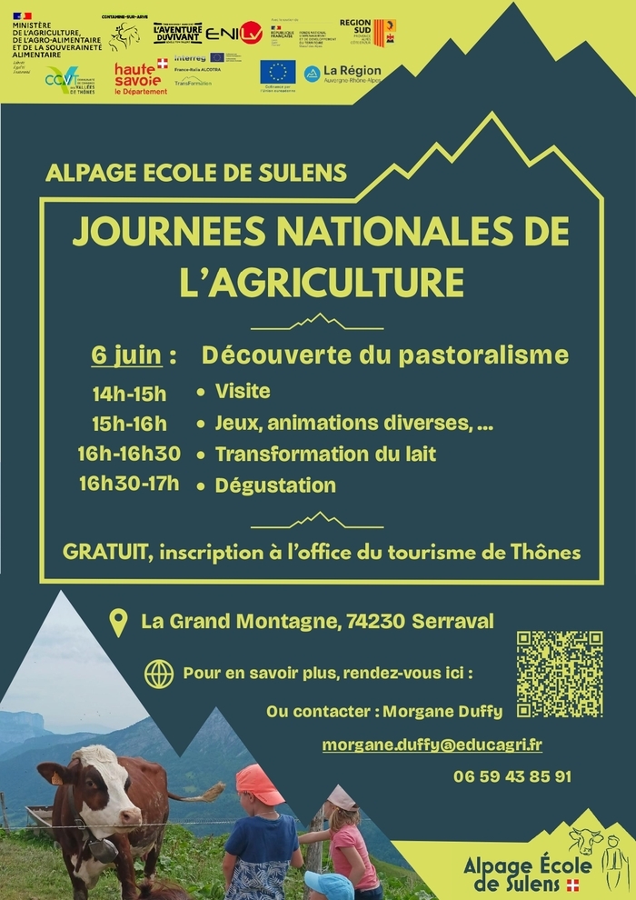 Journée découverte du pastoralisme à l'alpage école