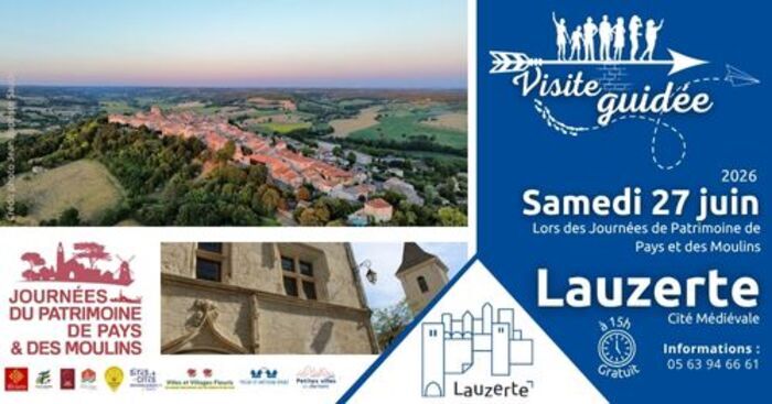 Visite guidée de la cité médiévale de Lauzerte