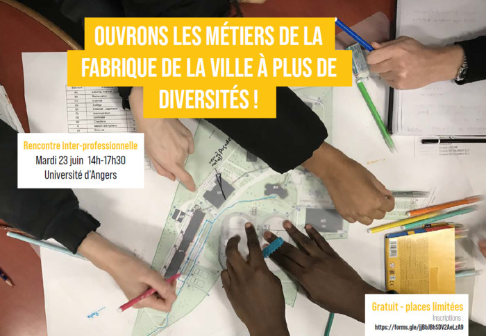 Rencontre interprofessionelle - Ouvrons les métiers de la fabrique de la ville à plus de diversité