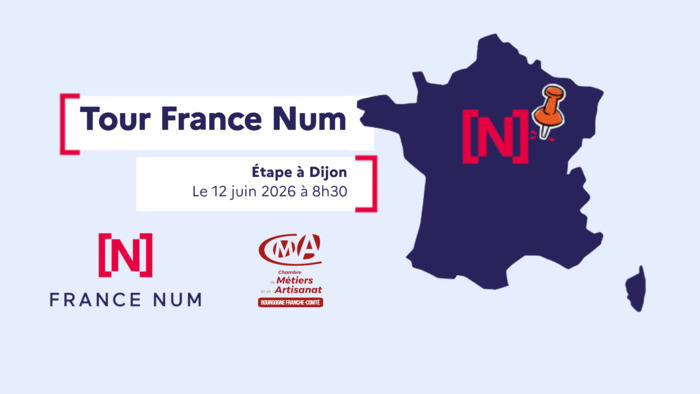 Le Tour France Num à Dijon le 12 juin 2026