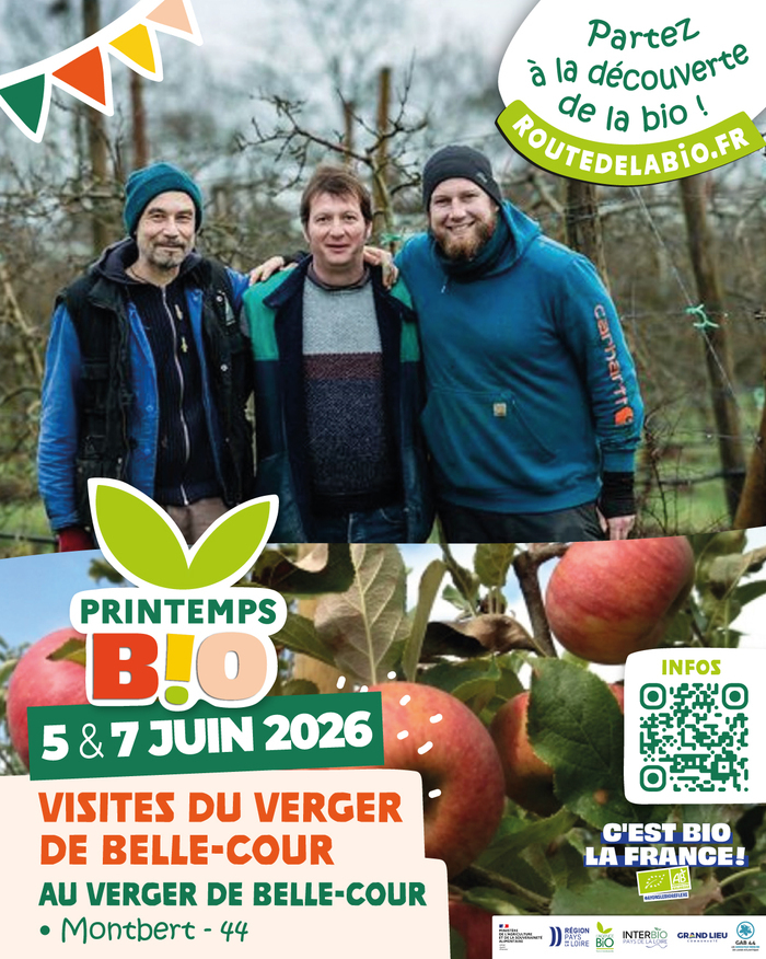 Visites du verger de Belle-Cour - 5 et 7 juin