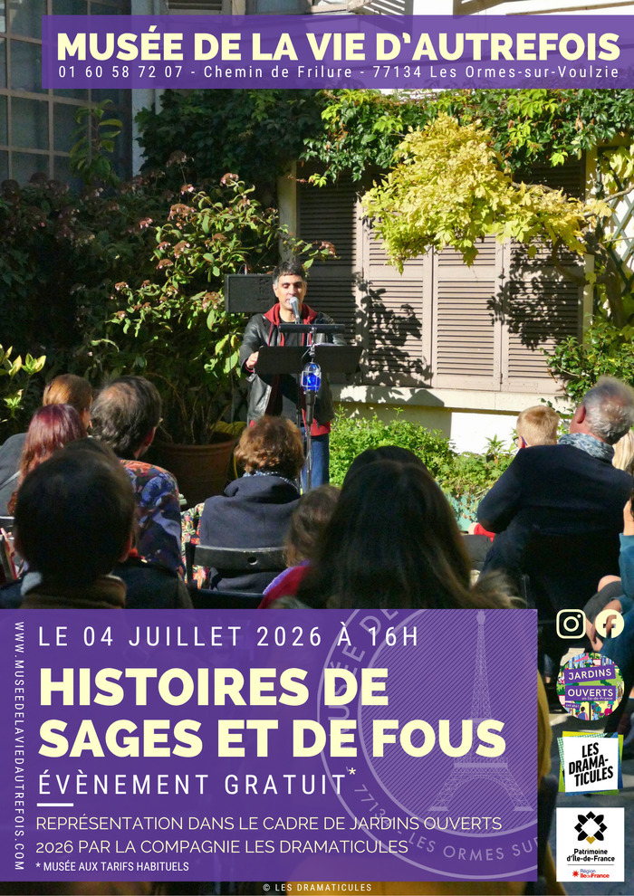 Contes, rêves et immersion au Musée de la vie d’autrefois avec la Cie Les Dramaticules