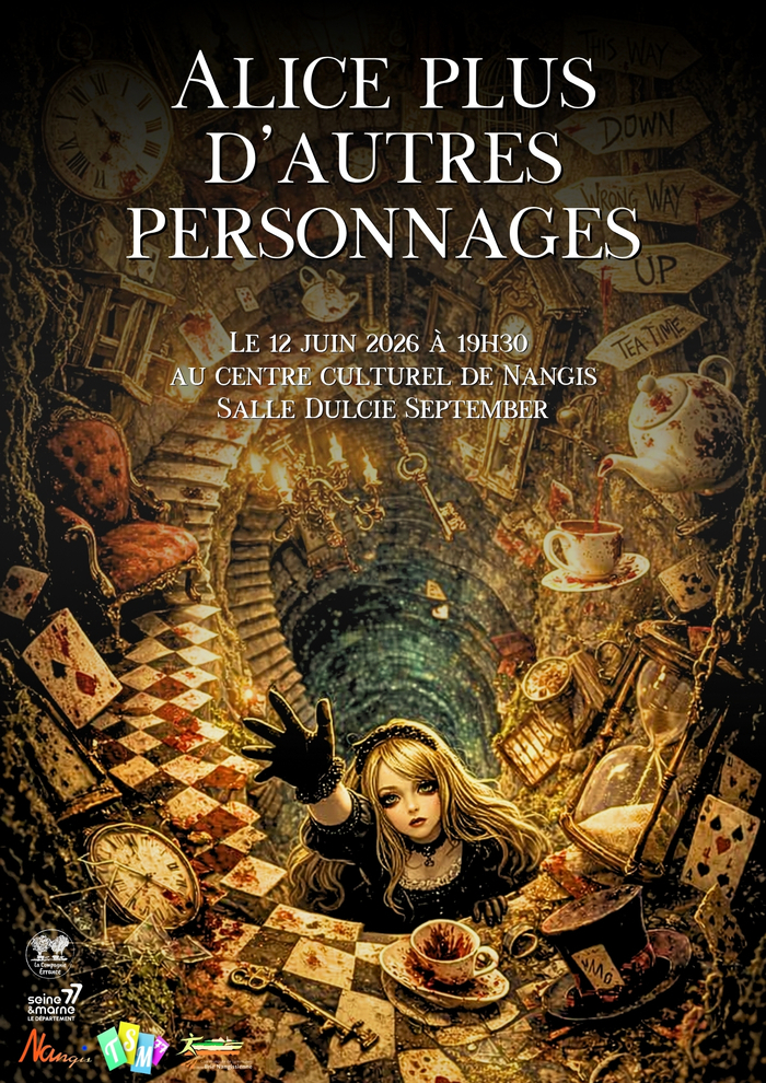"Alice plus d'autres personnages" - Ateliers théâtres de Nangis