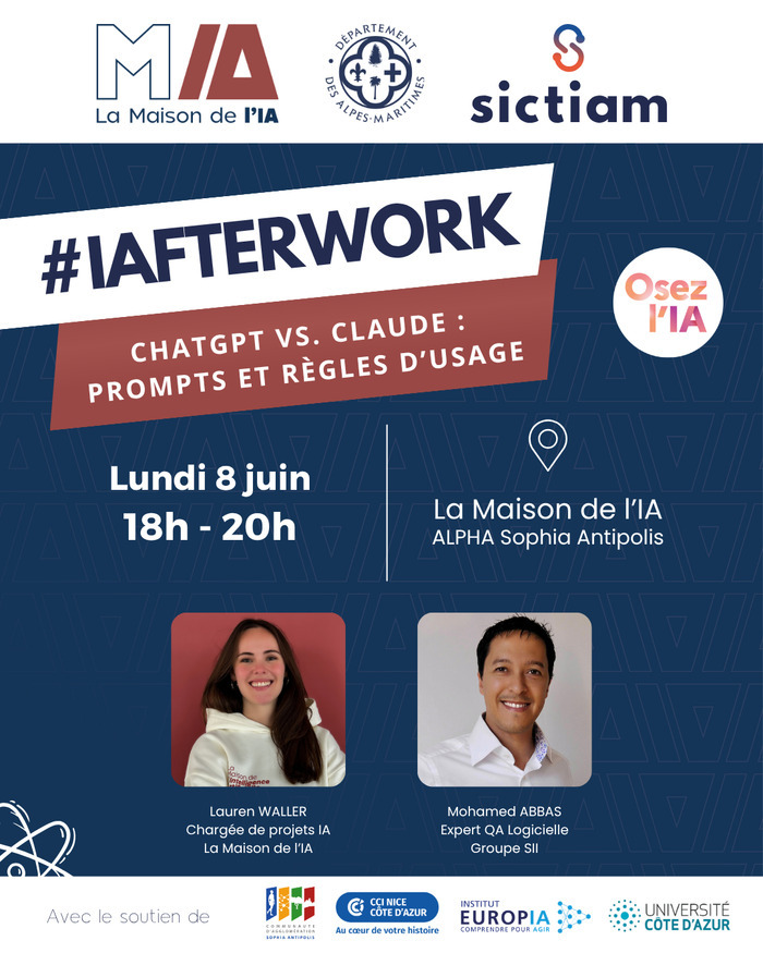IAFTERWORK #10 : CHATGPT VS. CLAUDE - Prompts et règles d'usage
